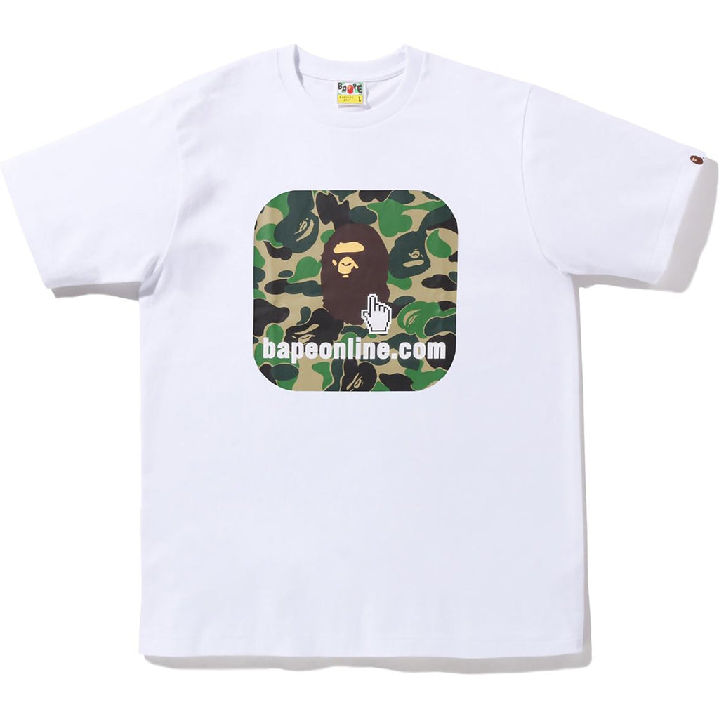 Оригінальна Abc Camo Bape Online Tee Bapec Mens A bathing ape – збільшений вид