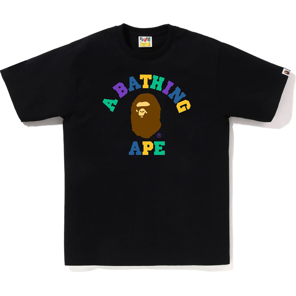 Оригінальна Mens Colors College Tee A bathing ape – боковий вид