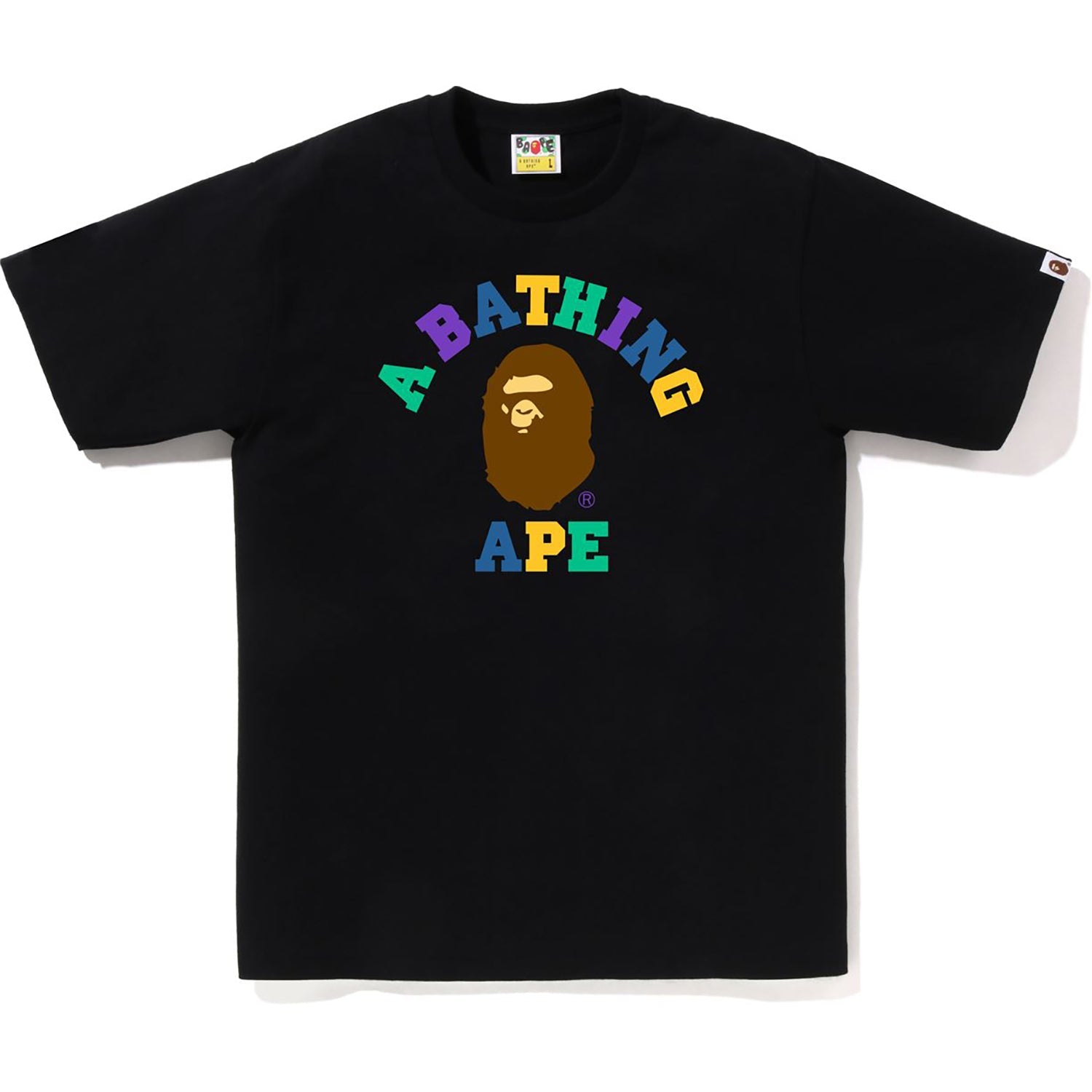 Оригінальна Mens Colors College Tee A bathing ape – боковий вид
