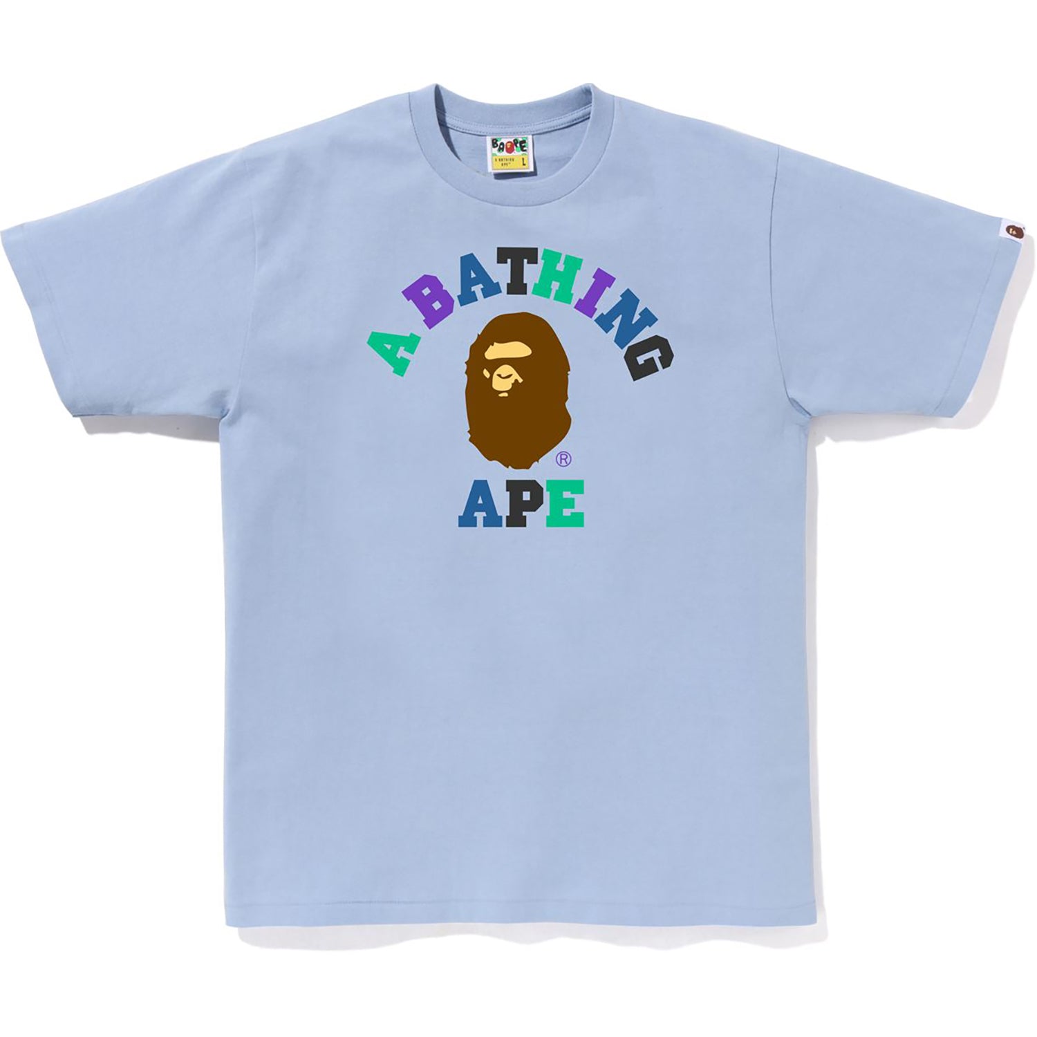 Оригінальна Mens Colors College Tee A bathing ape – збільшений вид