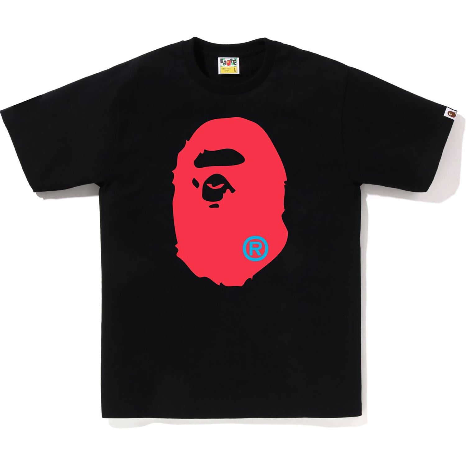 Mens Colors Big Ape Head T Shirt A bathing ape – Гарантія оригінальності – вид ззаду