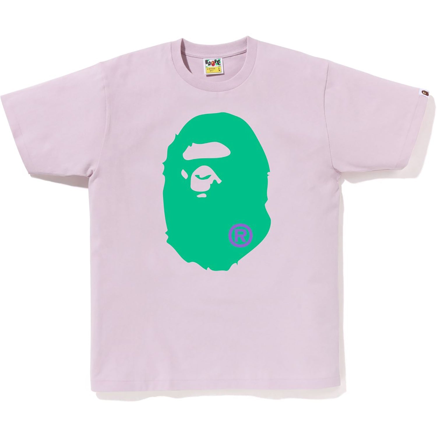 Mens Colors Big Ape Head T Shirt A bathing ape – Гарантія оригінальності – детальний вид