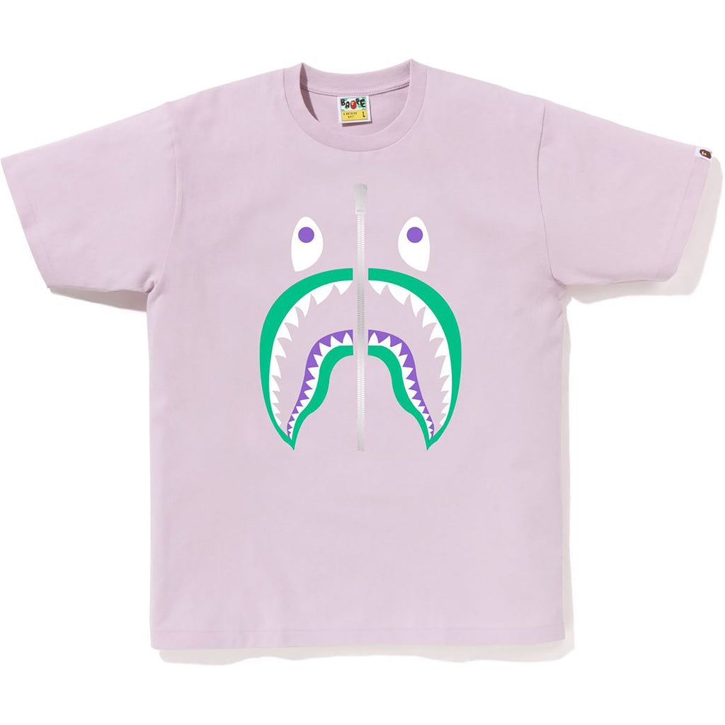 Mens Colors Shark Head T Shirt A bathing ape – Гарантія оригінальності – збільшений вид