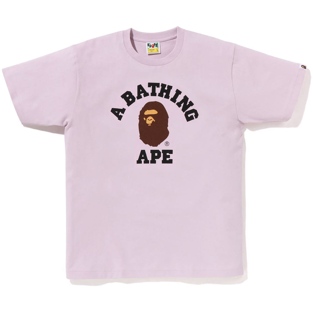 Mens Pigment College T Shirt A bathing ape – Гарантія оригінальності – детальний вид