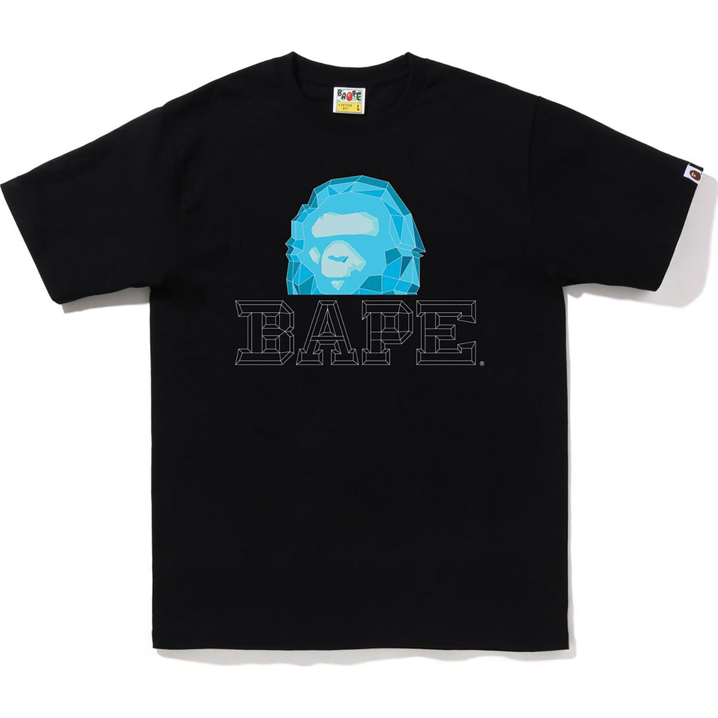 Оригінальна Polygon Ape Head Tee Mens A bathing ape – боковий вид