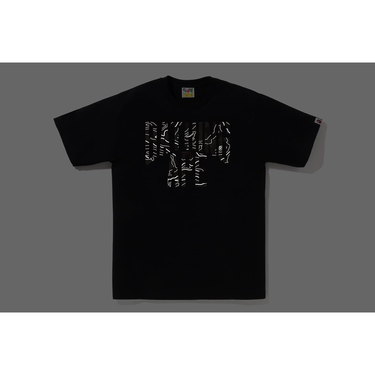 Layered Line Camo Nyc Logo Tee Mens A bathing ape оригінал – Купити в Україні – збільшений вид