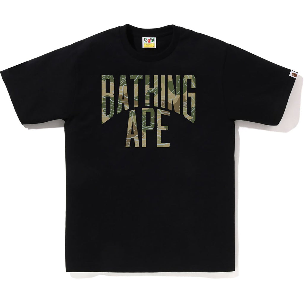 Layered Line Camo Nyc Logo Tee Mens A bathing ape оригінал – Купити в Україні – боковий вид