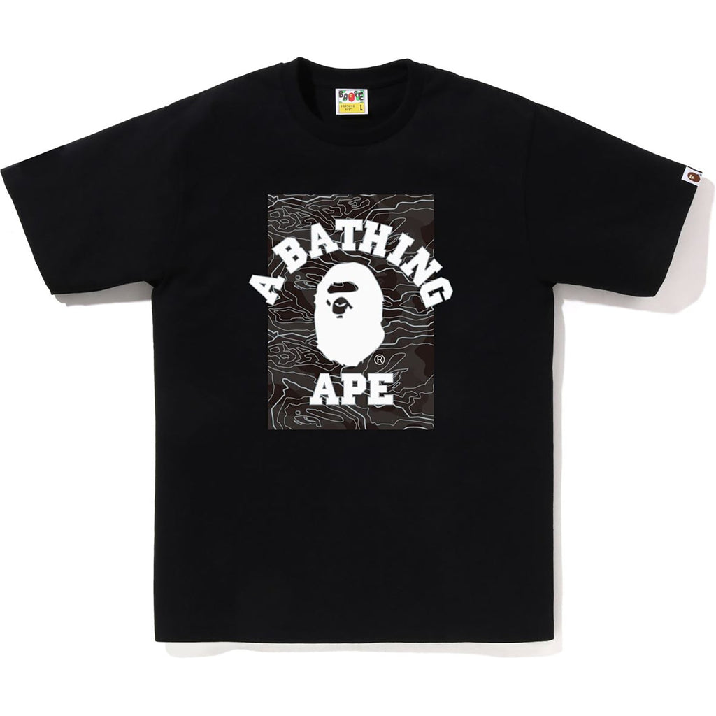 Layered Line Camo On College Tee Mens A bathing ape оригінал – Купити в Україні – детальний вид