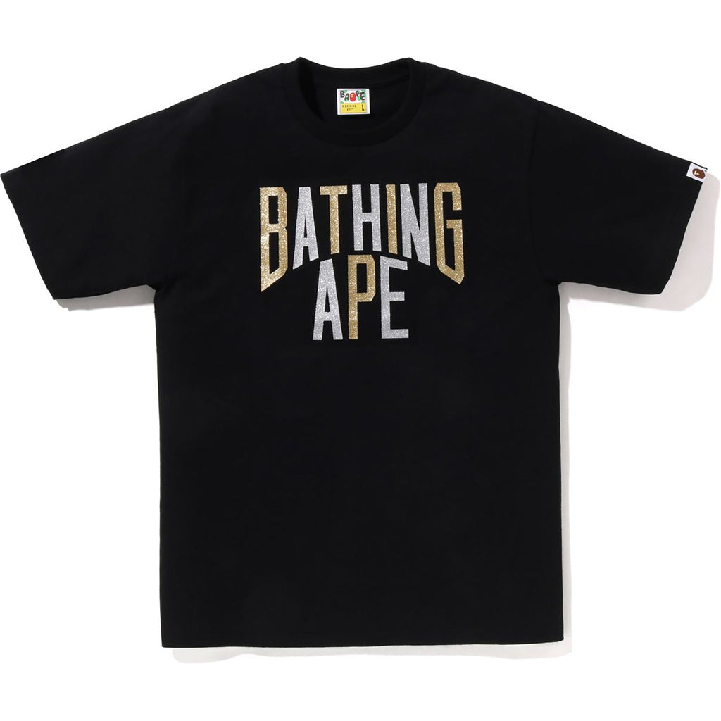 Glitter Nyc Logo Tee Mens A bathing ape оригінал – Купити в Україні – боковий вид
