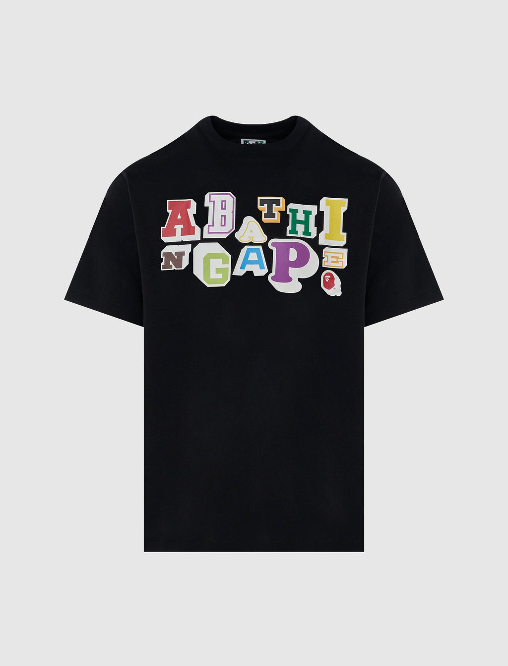 Оригінальна Varsity Font Tee A bathing ape – боковий вид