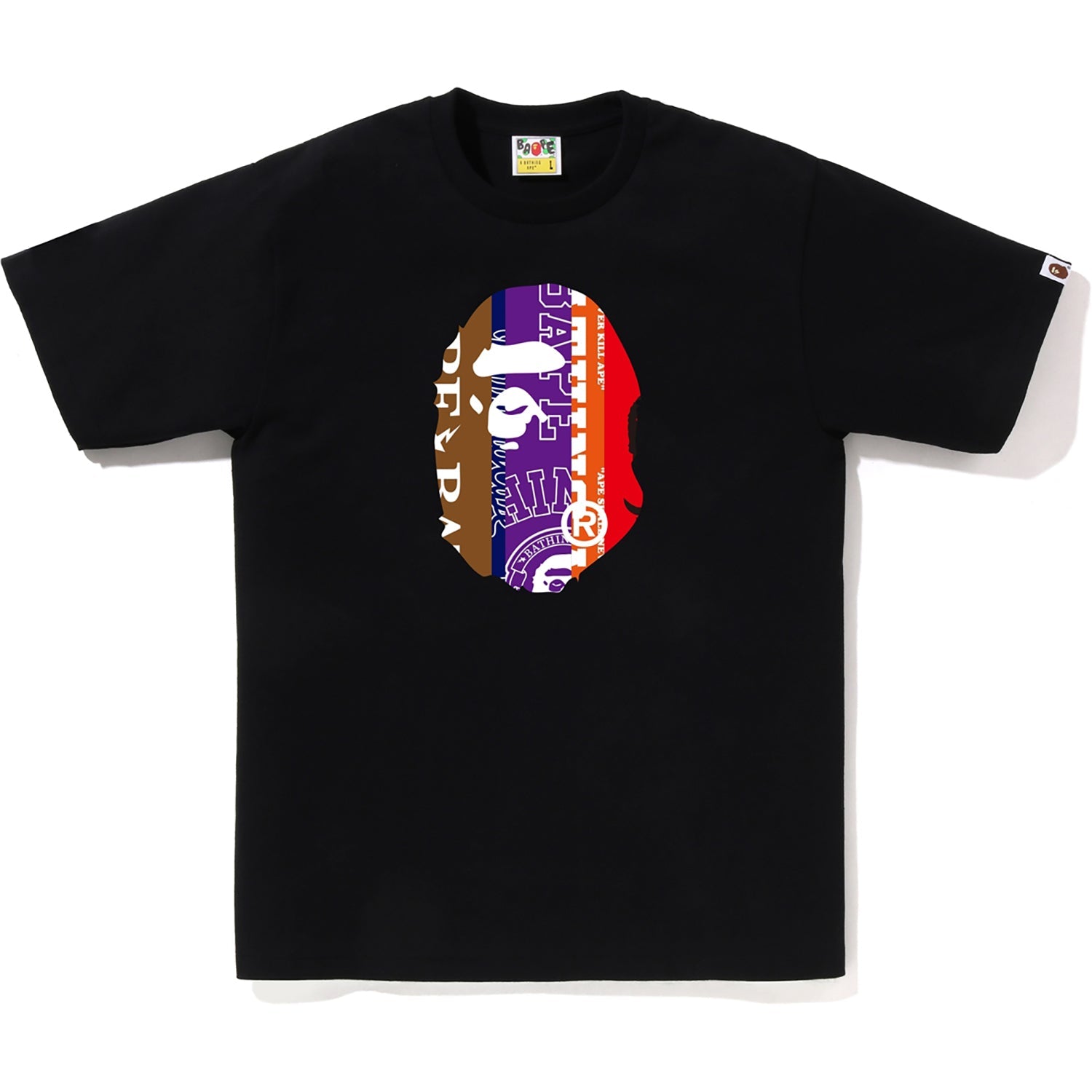 Fans Scarf Ape Head Tee Mens A bathing ape – Гарантія оригінальності – боковий вид
