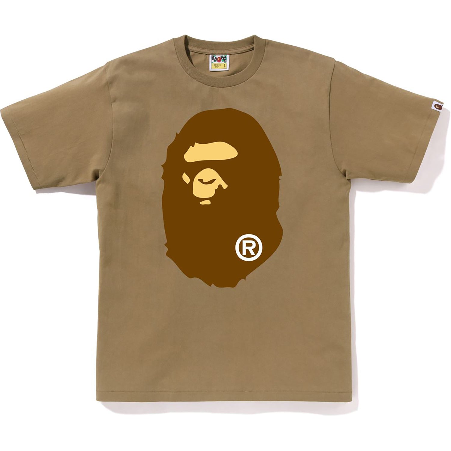 Big Ape Head Tee Mens A bathing ape – Гарантія оригінальності – детальний вид
