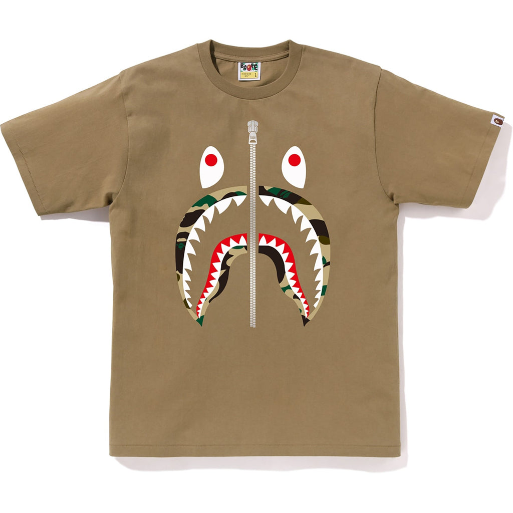 Mens 1st Camo Shark T Shirt A bathing ape оригінал – Купити в Україні – вид ззаду