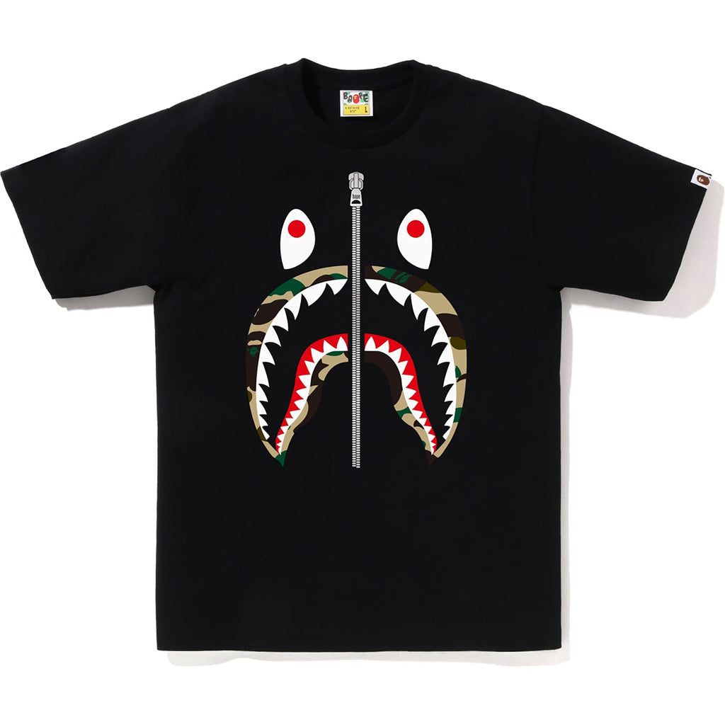 Mens 1st Camo Shark T Shirt A bathing ape оригінал – Купити в Україні – збільшений вид