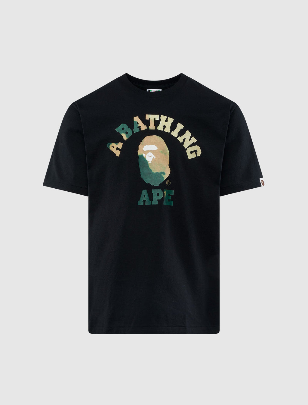 Оригінальна Tie Dye College Tee A bathing ape – боковий вид