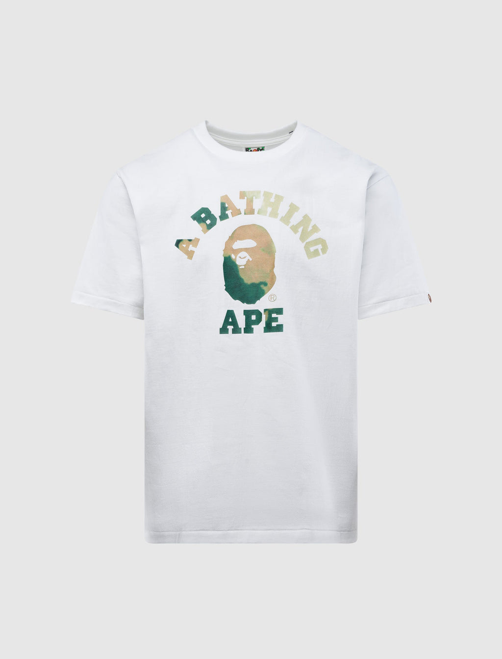 Оригінальна Tie Dye College Tee A bathing ape – боковий вид