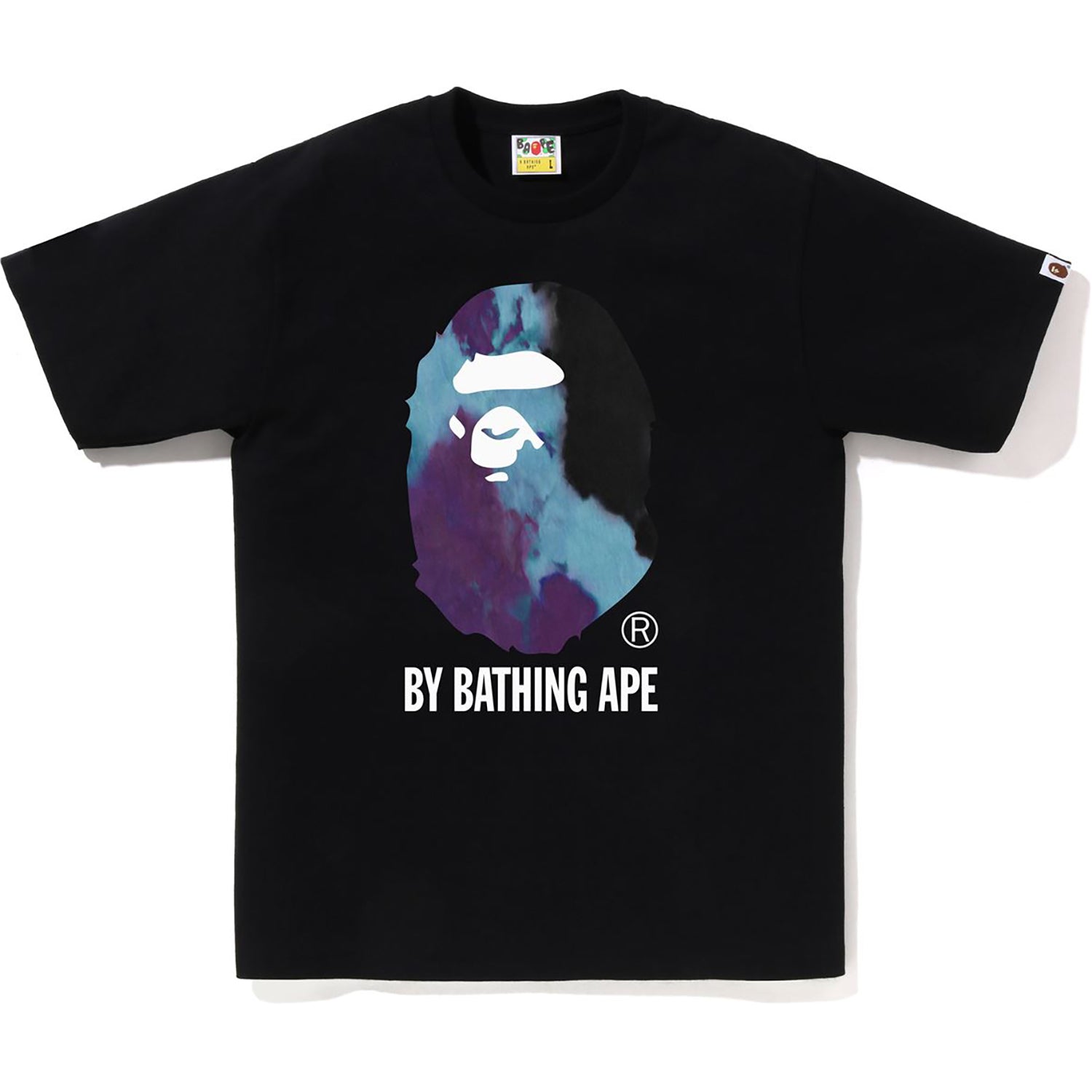 Tie Dye By Bathing Ape Tee Mens A bathing ape – Гарантія оригінальності – вид ззаду