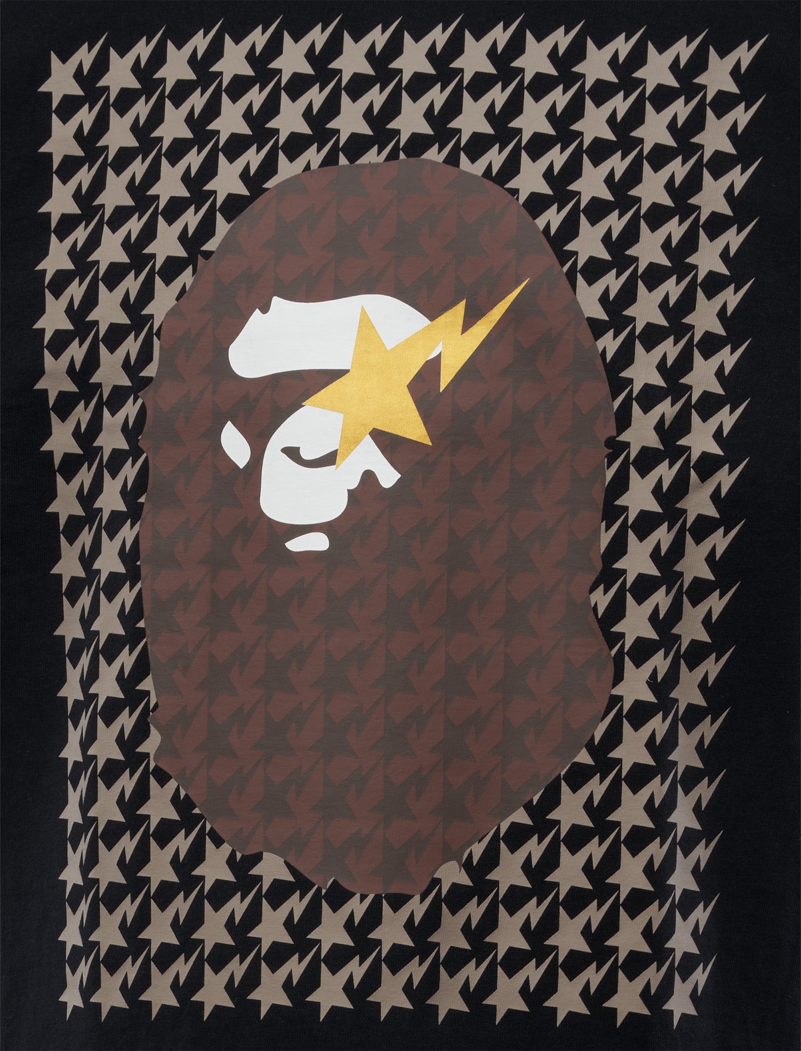 Houndstooth Ape Tee A bathing ape оригінал – Купити в Україні – вид ззаду