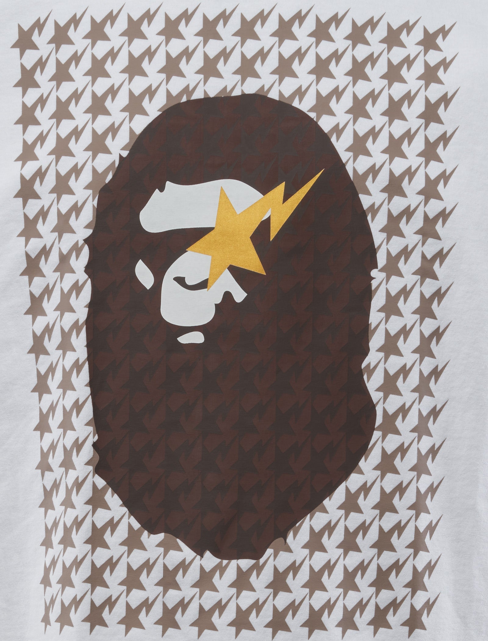 Houndstooth Ape Tee A bathing ape оригінал – Купити в Україні – вид ззаду