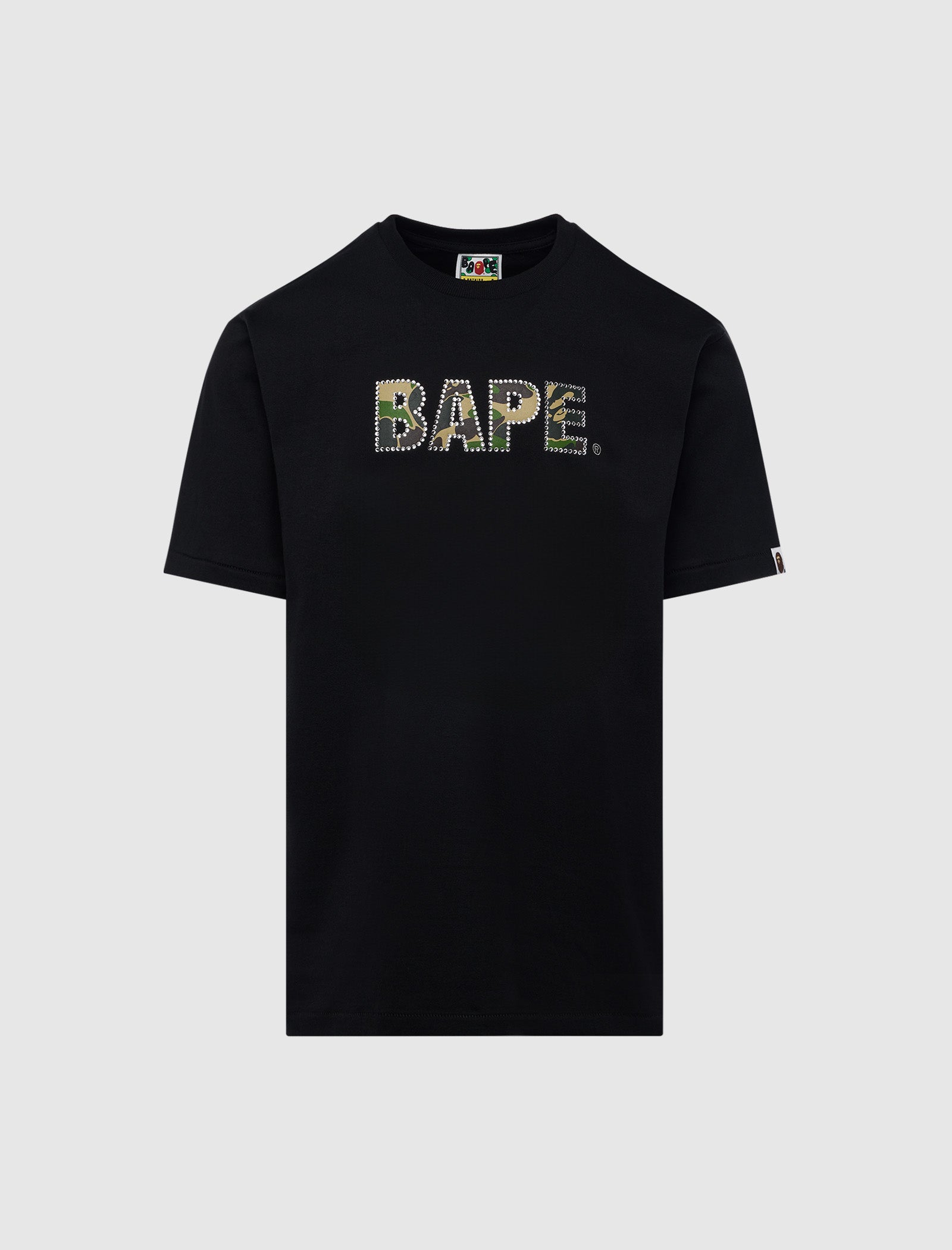 Rhinestone Logo Tee A bathing ape оригінал – Купити в Україні – боковий вид