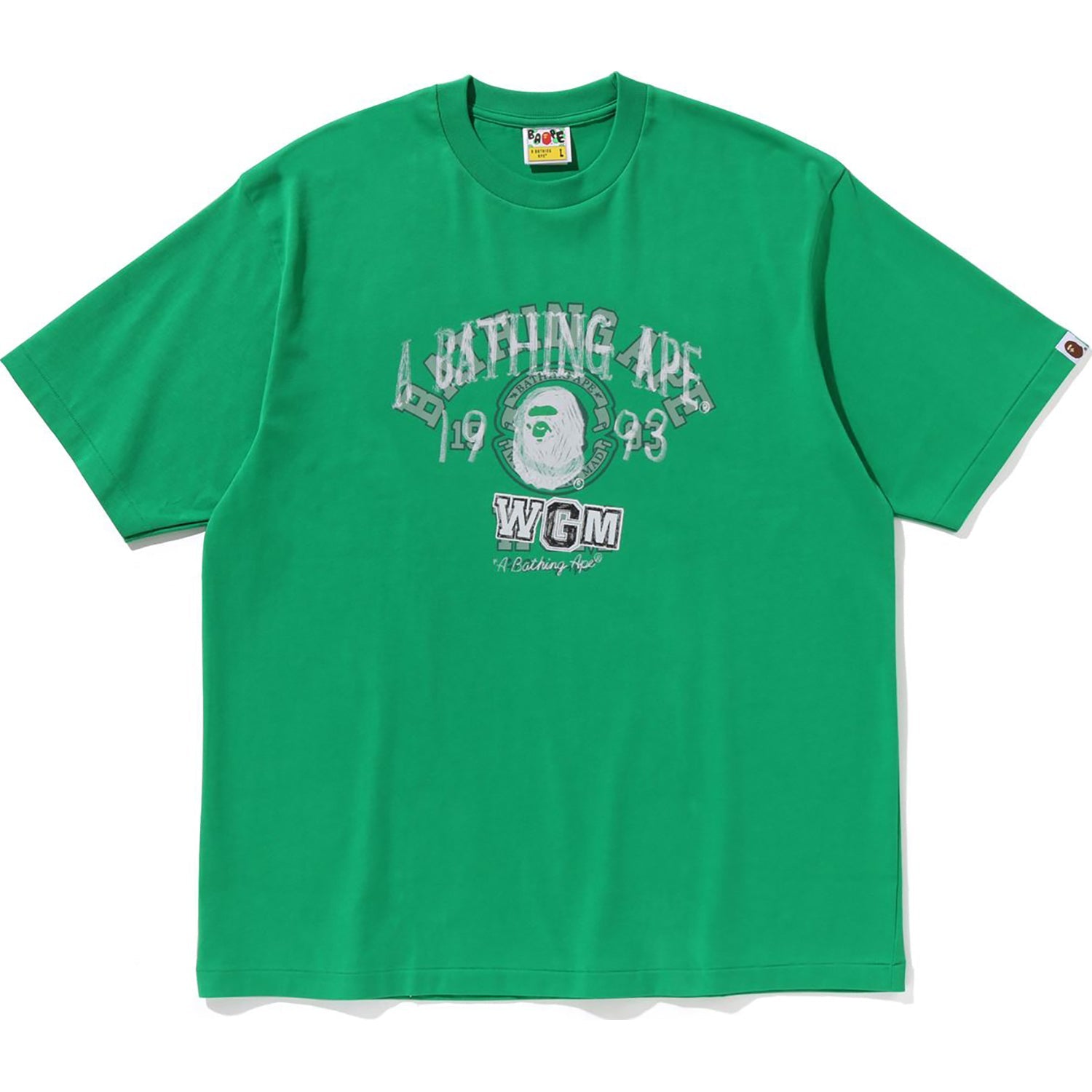 Layered College Relaxed Fit Tee Mens A bathing ape оригінал – Купити в Україні – збільшений вид