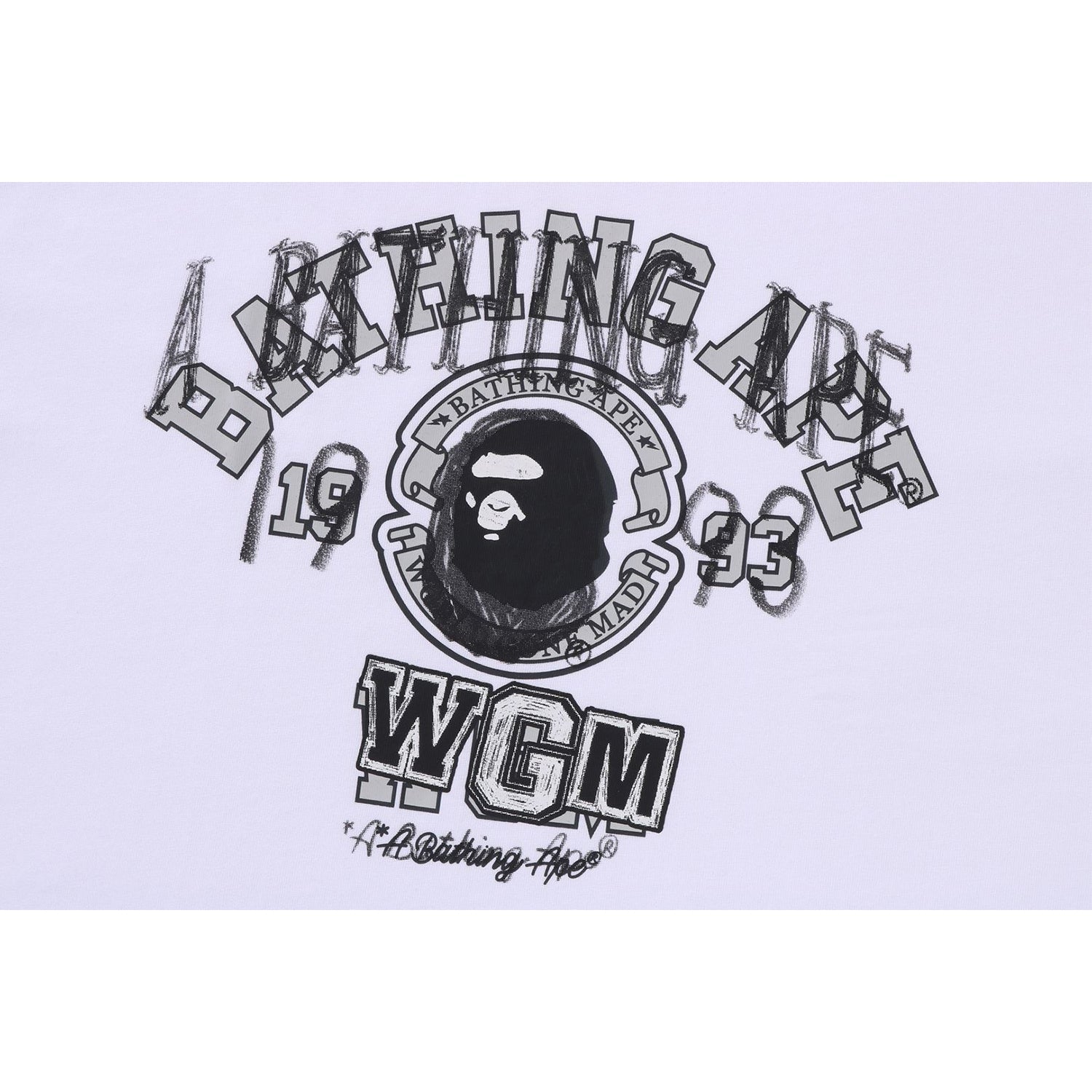 Layered College Relaxed Fit Tee Mens A bathing ape оригінал – Купити в Україні – детальний вид
