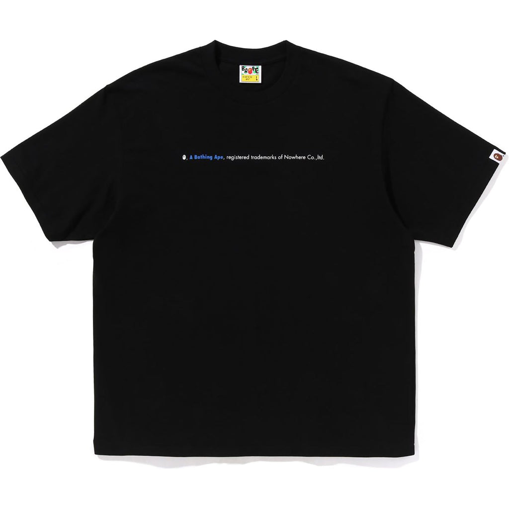 Оригінальна Hightlight Logo Relaxed Fit Tee Mens A bathing ape – збільшений вид