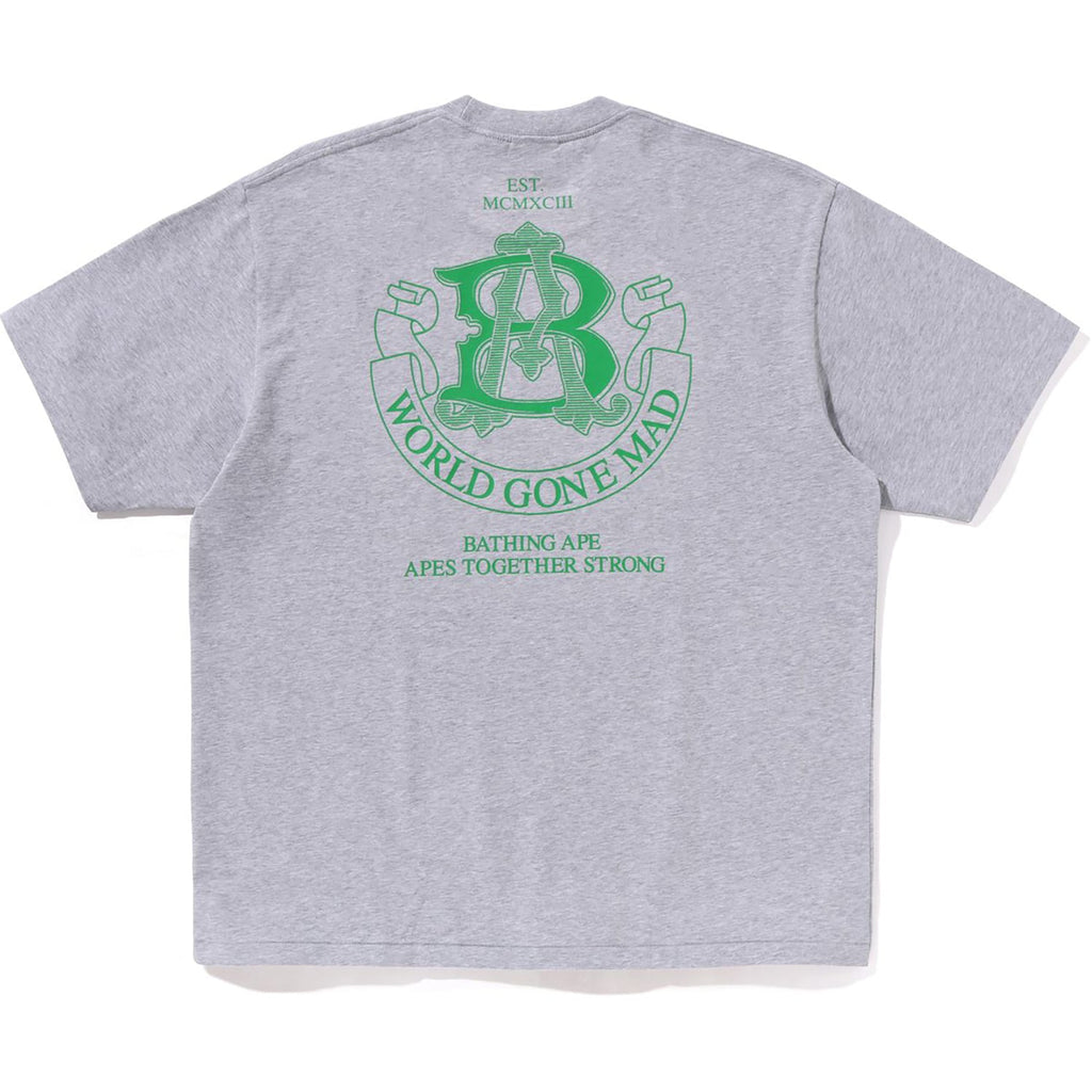 College Logo Relaxed Fit Tee Mens A bathing ape оригінал – Купити в Україні – боковий вид