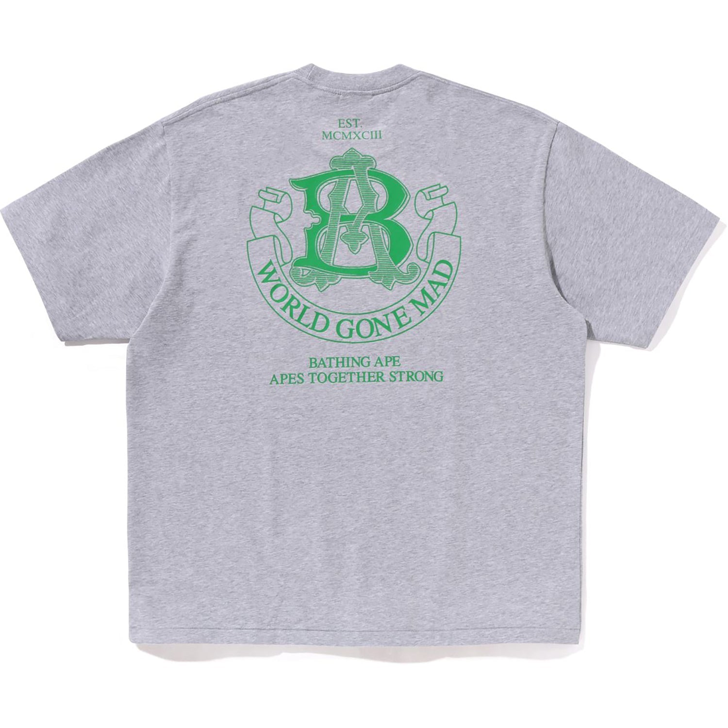 College Logo Relaxed Fit Tee Mens A bathing ape оригінал – Купити в Україні – боковий вид