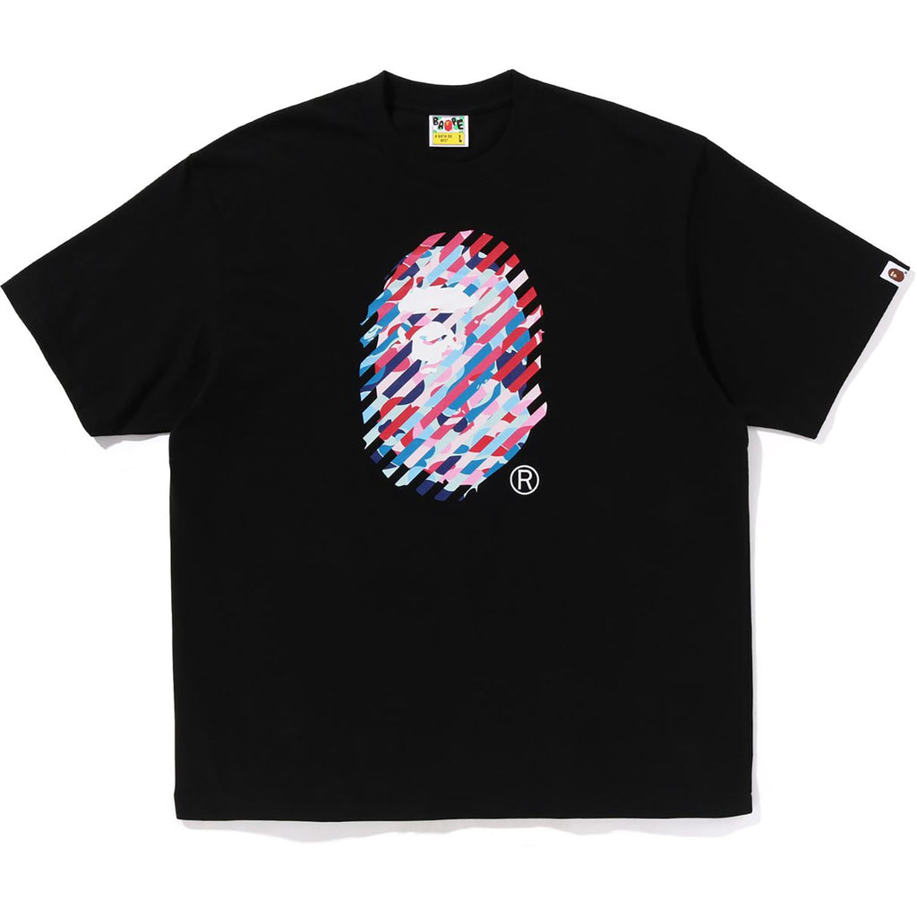 Abc Camo Illusion Ape Head Relaxed Fit Tee Mens A bathing ape – Гарантія оригінальності – боковий вид