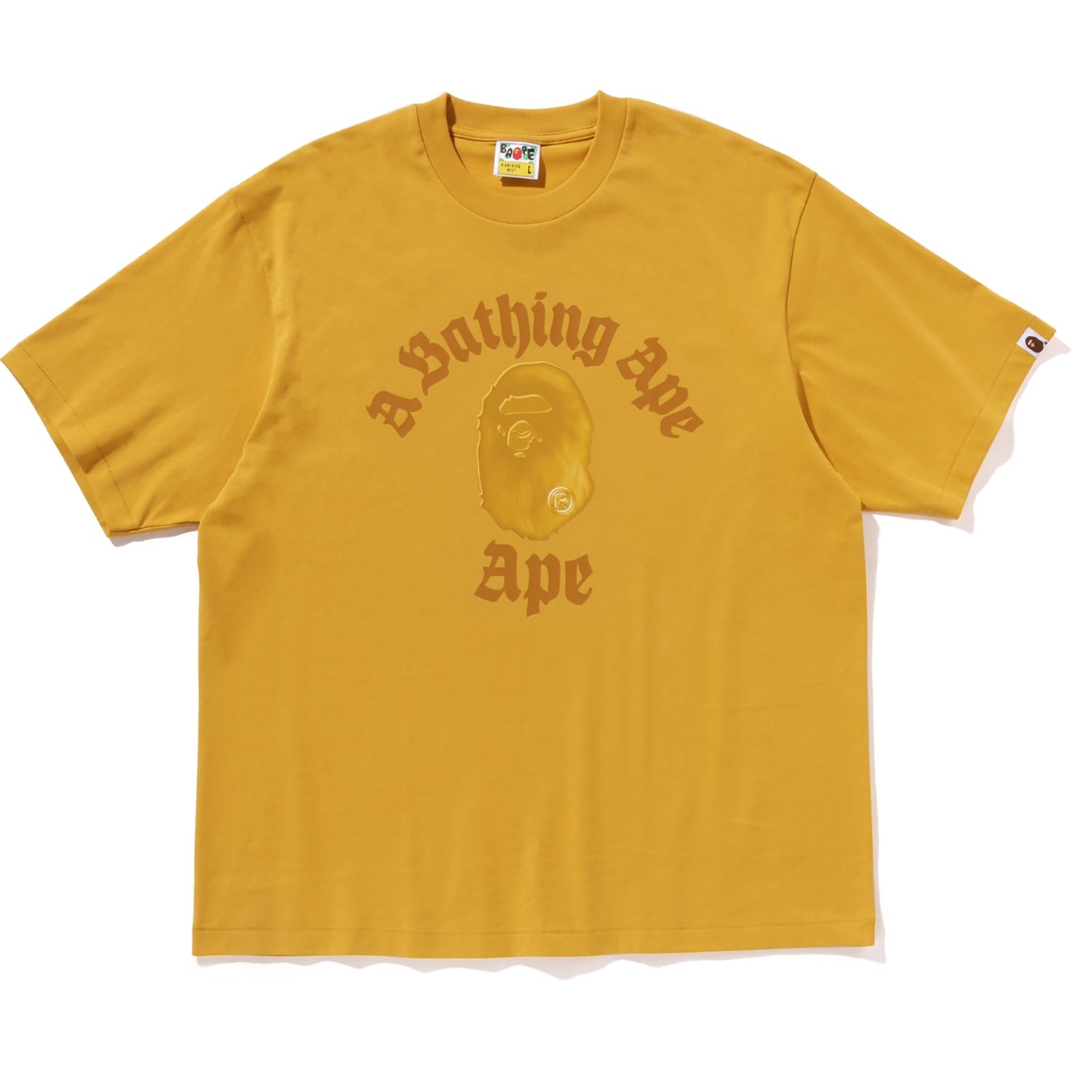 Gothic College Relaxed Fit Tee Mens A bathing ape – Гарантія оригінальності – боковий вид
