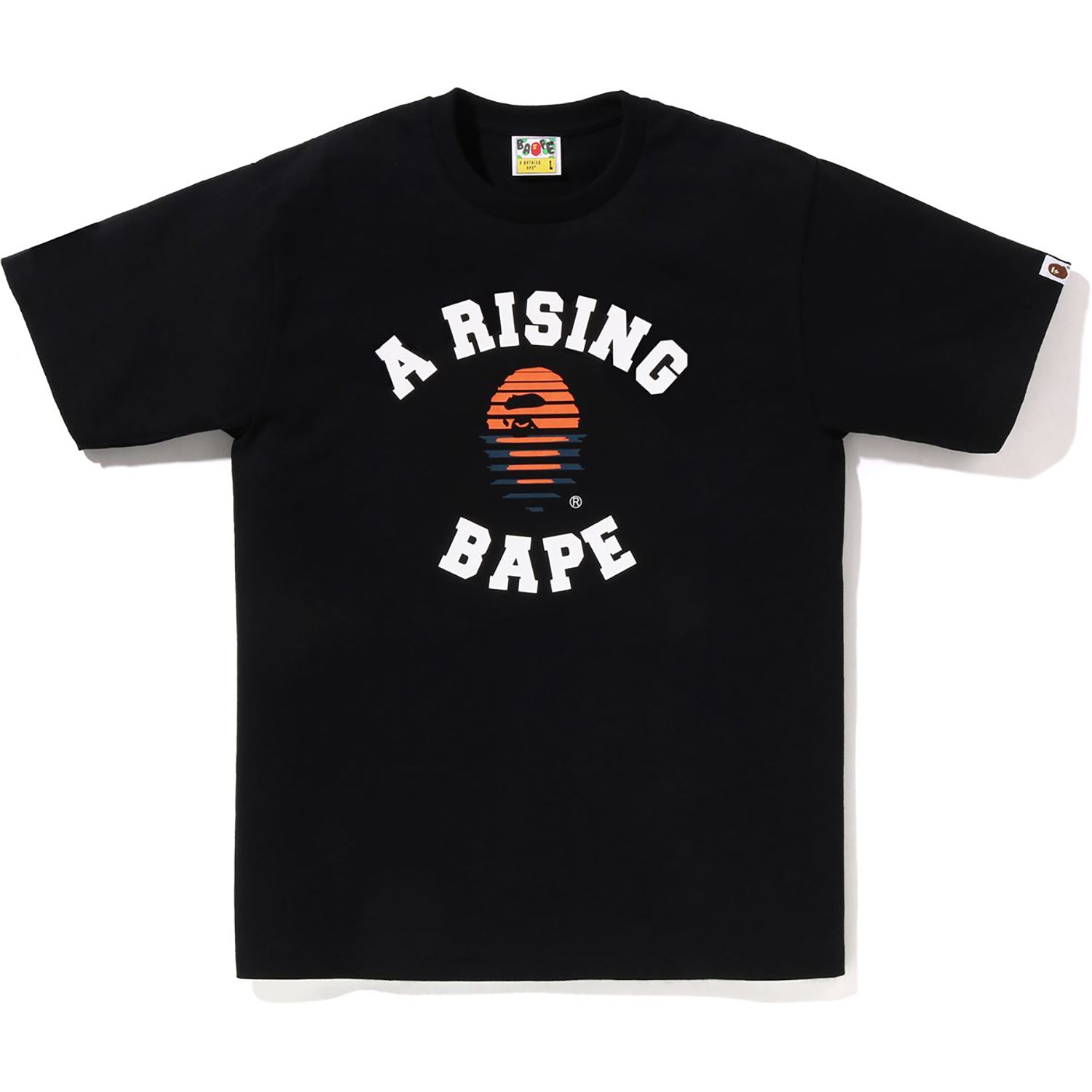 Оригінальна Mens A Rising Bape T Shirt A bathing ape – боковий вид