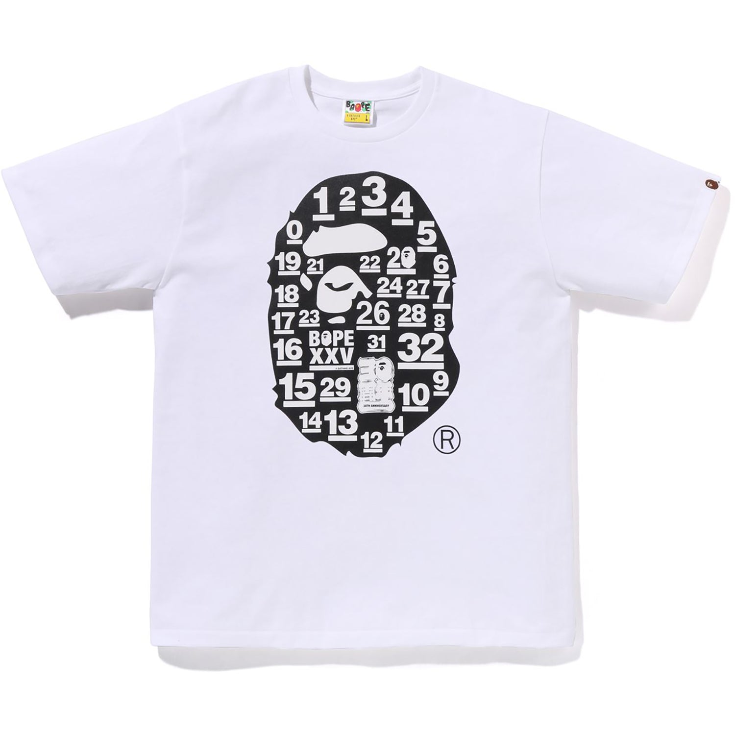 32nd Anniv. Big Ape Head T Mens A bathing ape оригінал – Купити в Україні – боковий вид