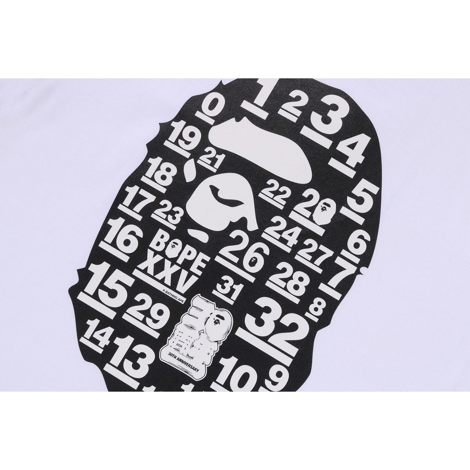 32nd Anniv. Big Ape Head T Mens A bathing ape оригінал – Купити в Україні – вид ззаду