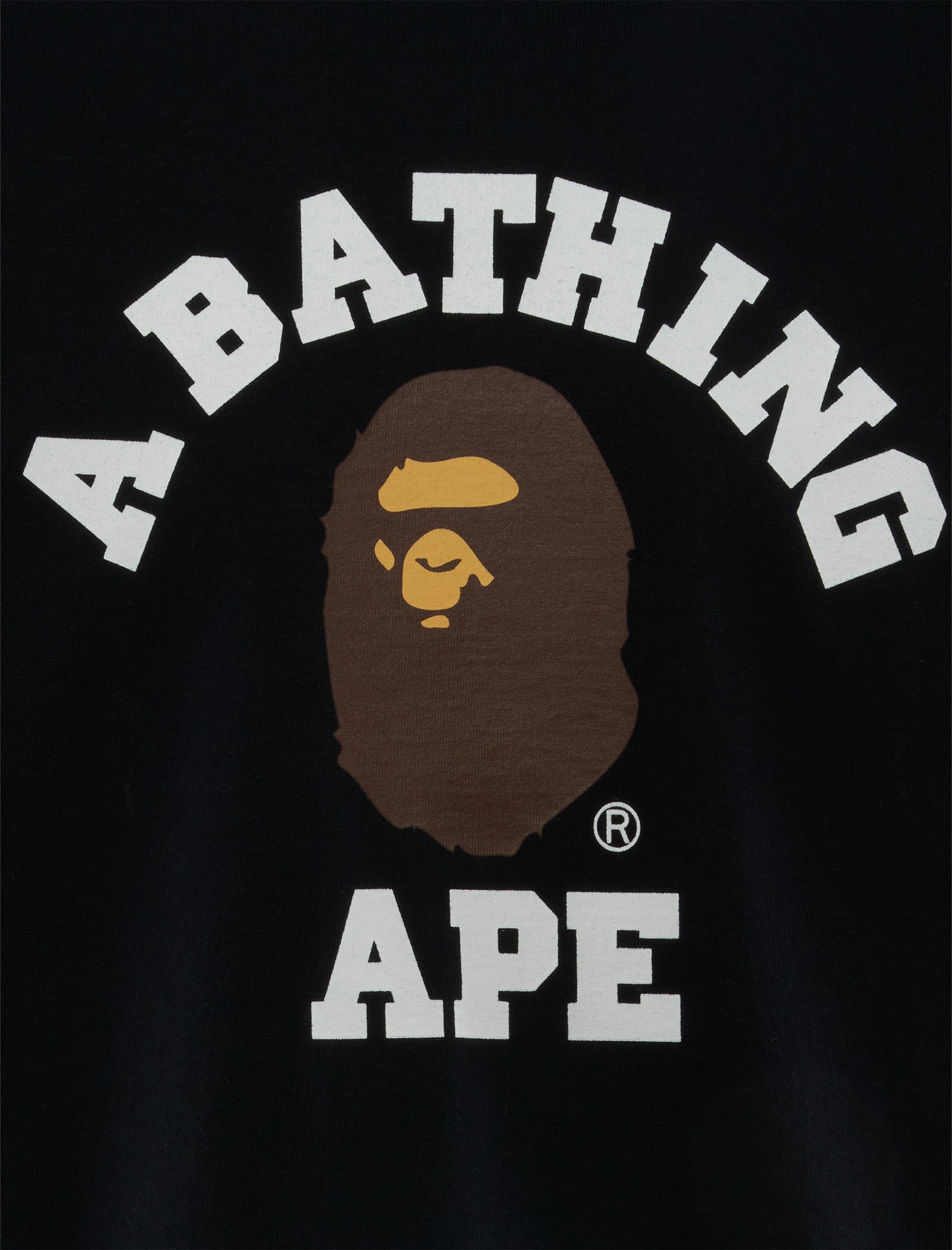 College Tee A bathing ape оригінал – Купити в Україні – вид ззаду