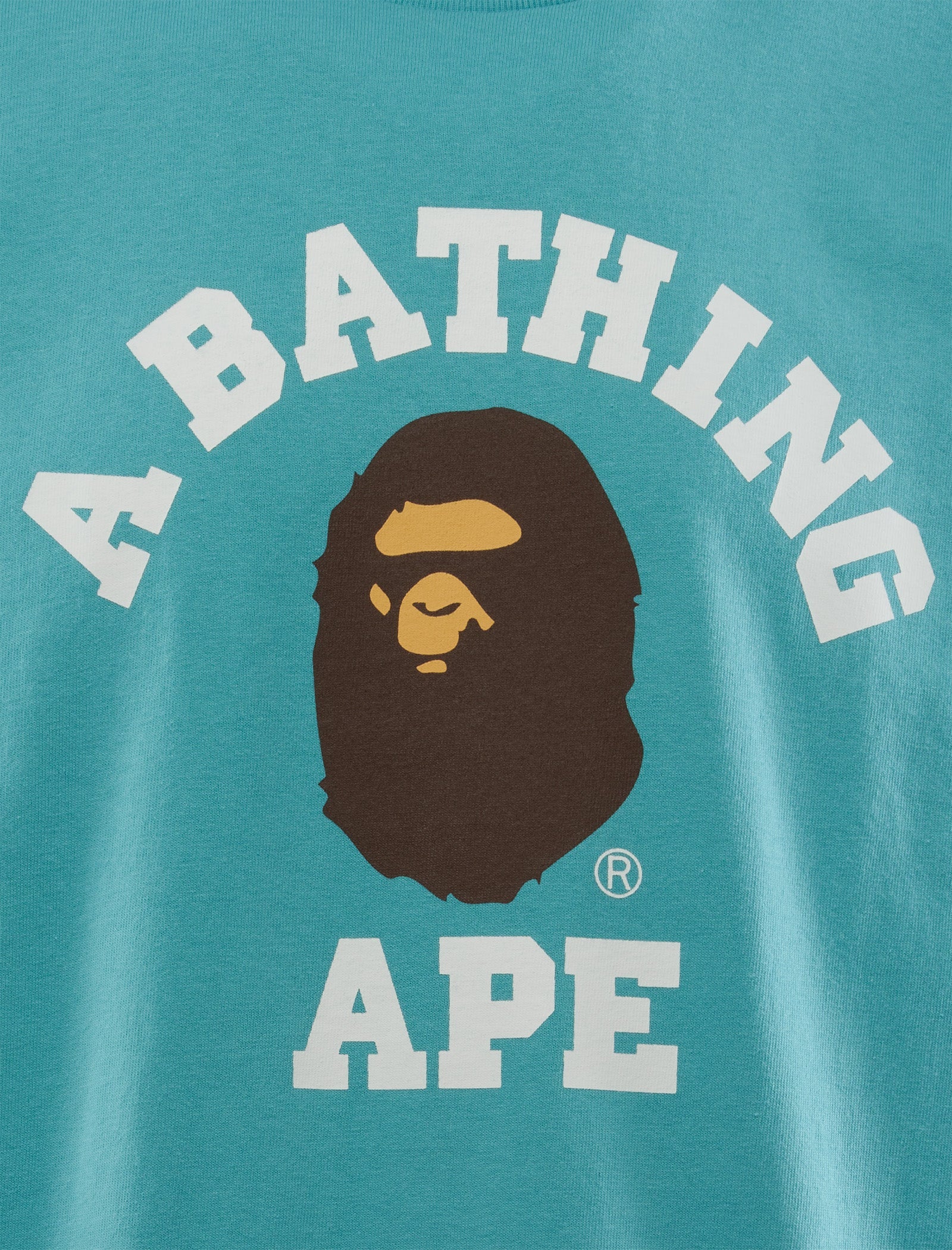 College Tee A bathing ape оригінал – Купити в Україні – вид ззаду