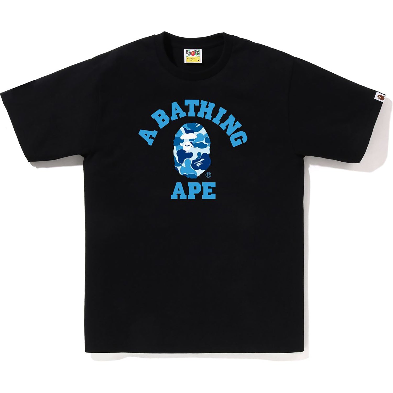 Abc Camo College Tee Mens A bathing ape – Гарантія оригінальності – детальний вид