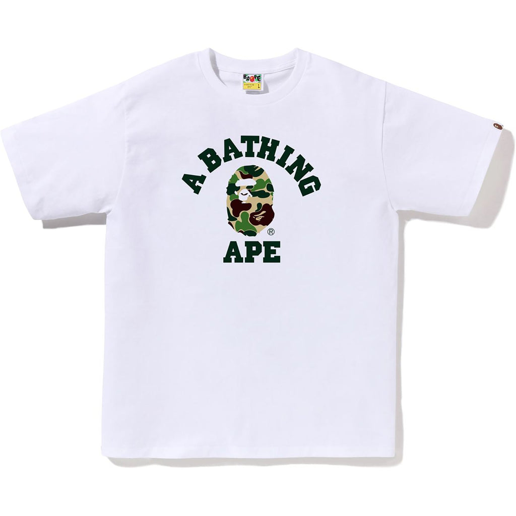 Abc Camo College Tee Mens A bathing ape – Гарантія оригінальності – вид ззаду