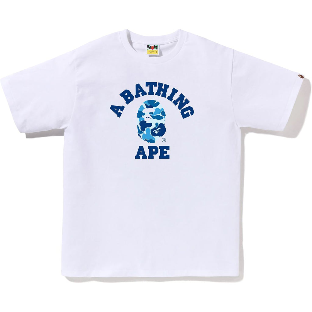 Abc Camo College Tee Mens A bathing ape – Гарантія оригінальності – збільшений вид