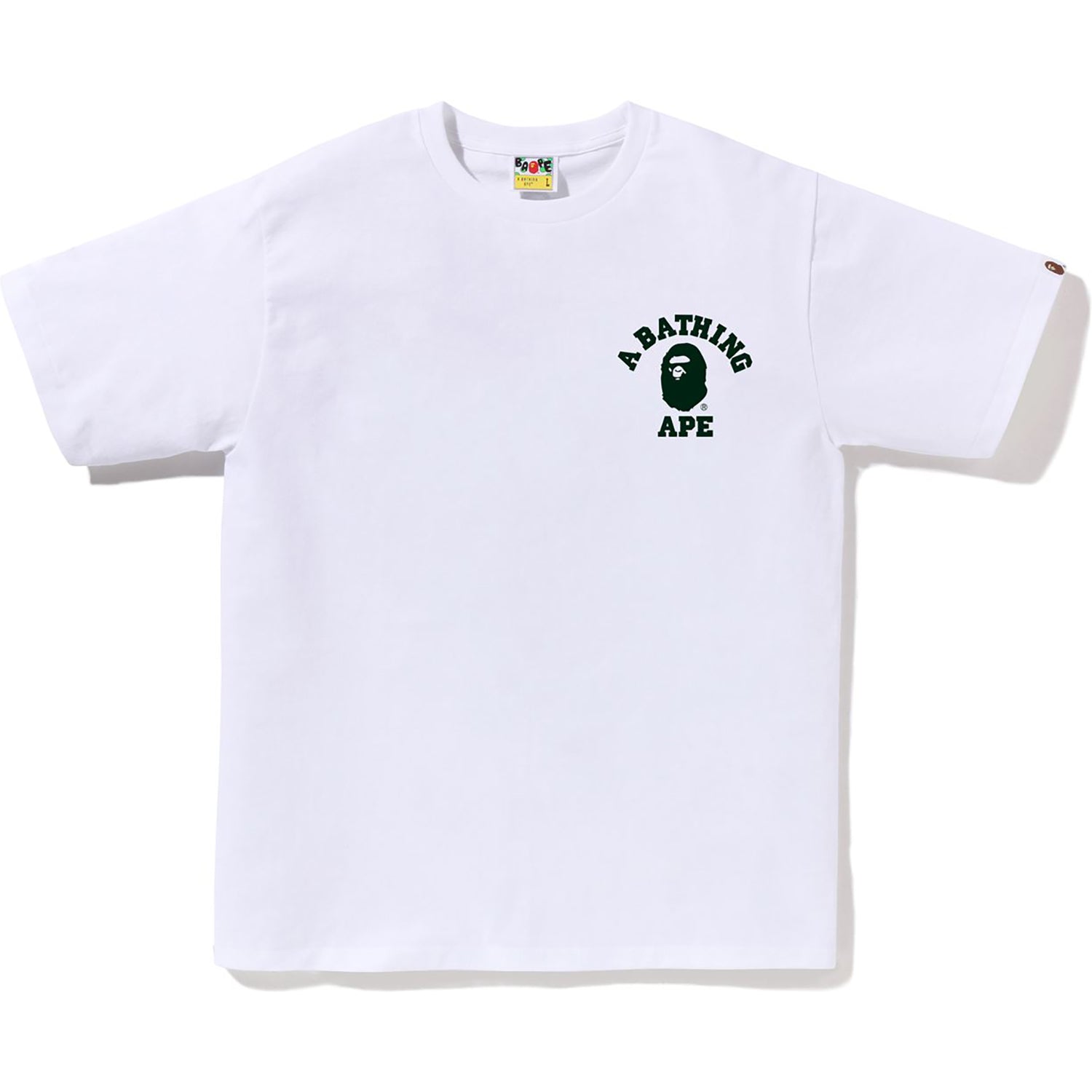 Оригінальна Abc Camo College Ats Tee Mens A bathing ape – боковий вид