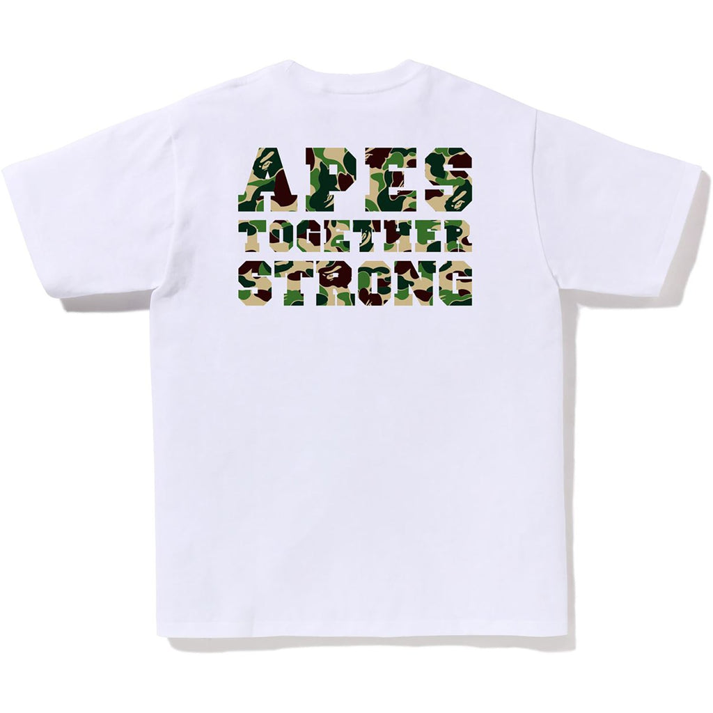 Оригінальна Abc Camo College Ats Tee Mens A bathing ape – вид ззаду