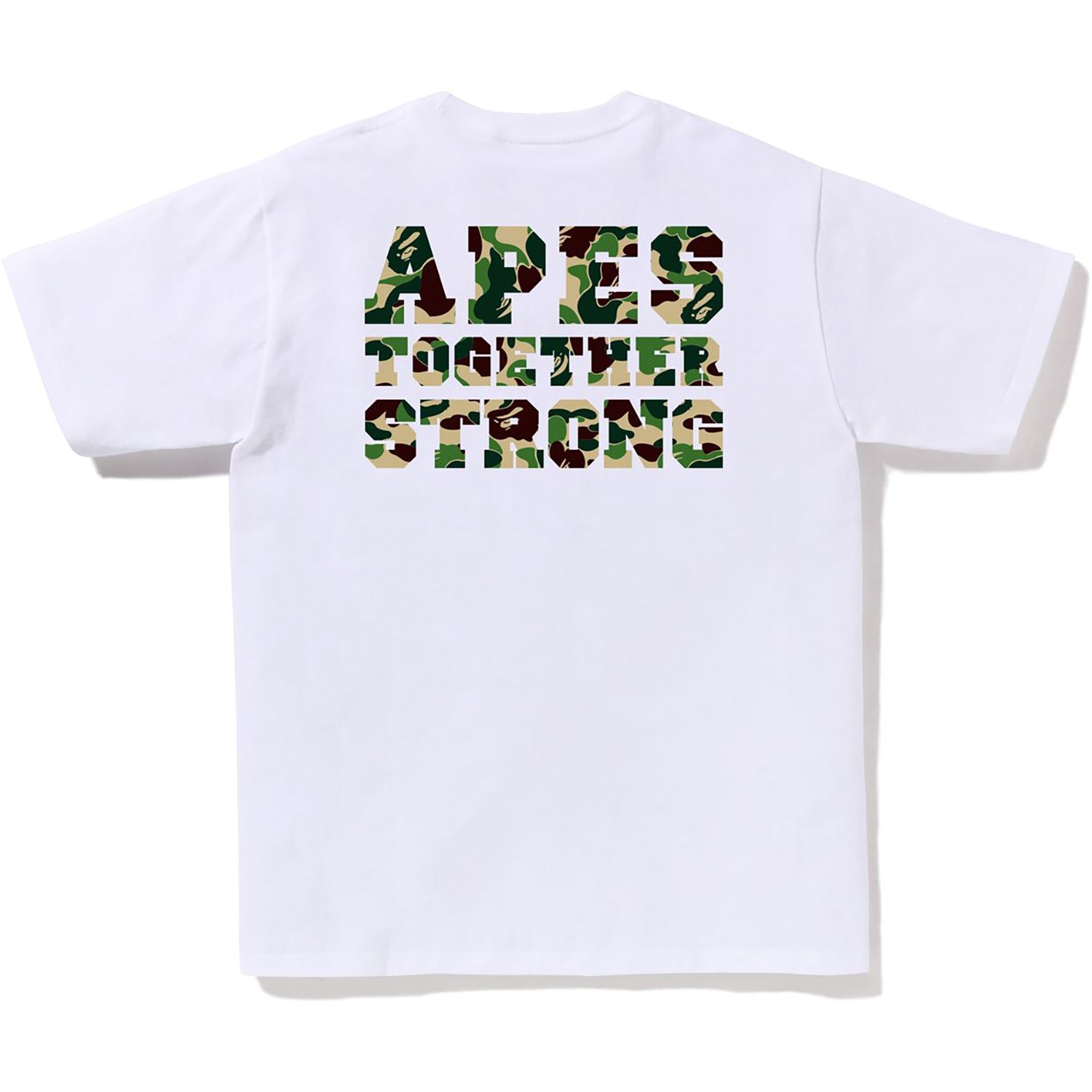 Оригінальна Abc Camo College Ats Tee Mens A bathing ape – вид ззаду
