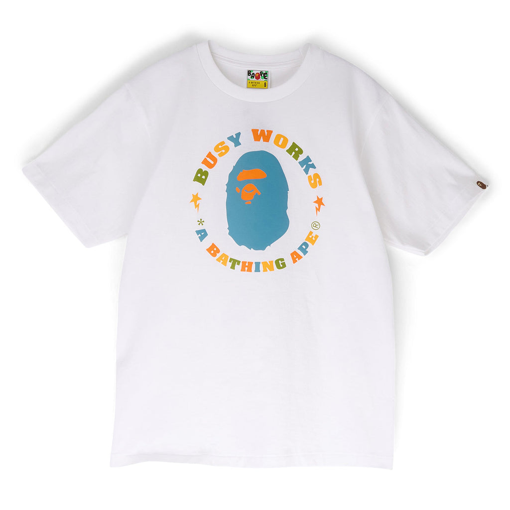 Оригінальна Colors Busy Works Sta Tee A bathing ape – боковий вид