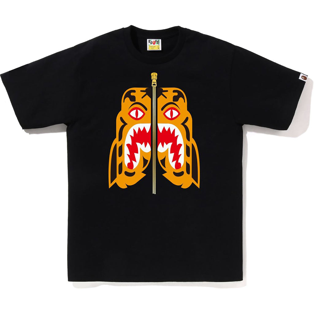 Mens Colors Tiger Head T Shirt A bathing ape оригінал – Купити в Україні – боковий вид