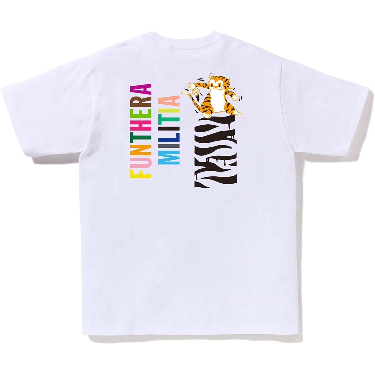Mens Colors Tiger Head T Shirt A bathing ape оригінал – Купити в Україні – збільшений вид