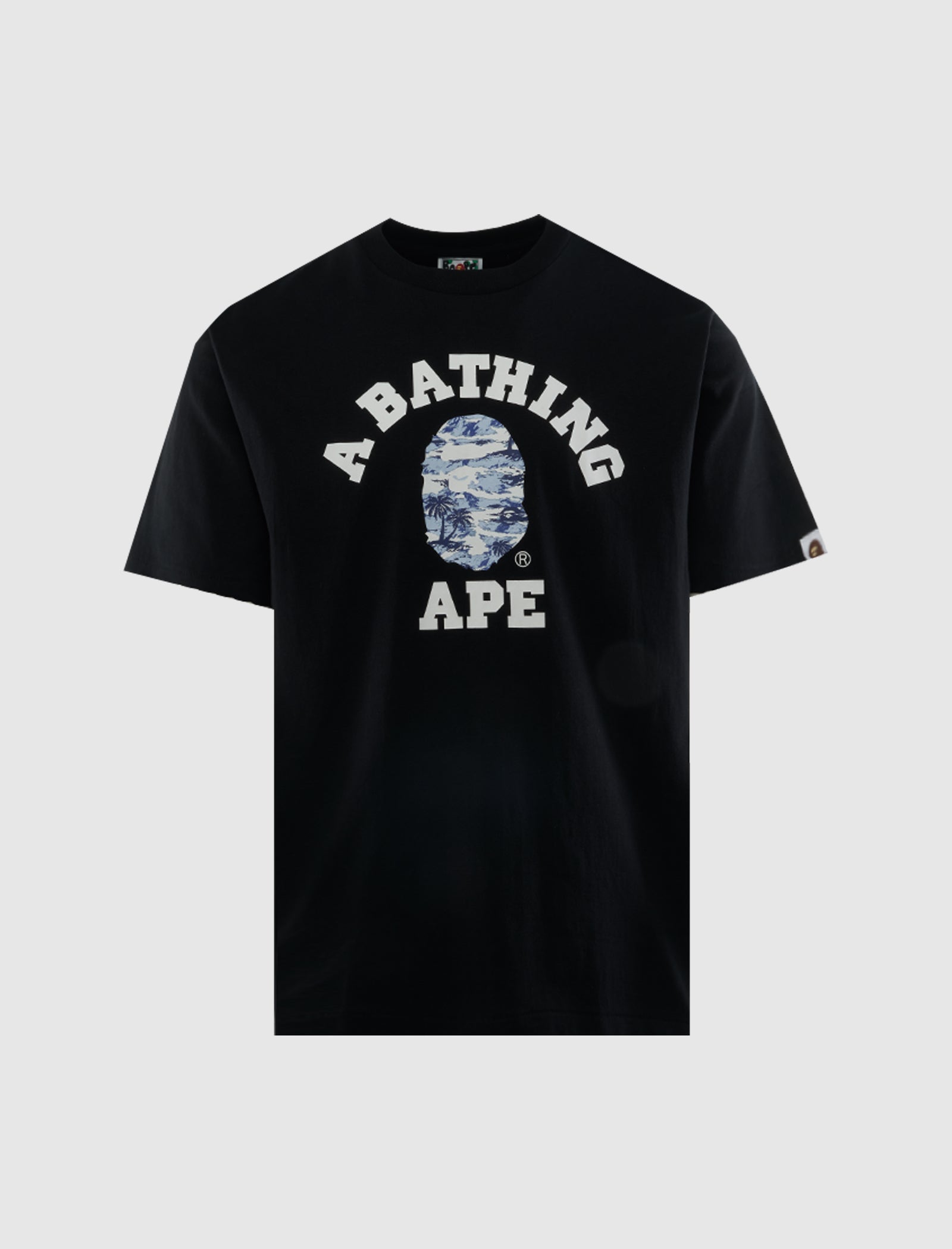 Palm Tree Camo College Tee A bathing ape – Гарантія оригінальності – боковий вид
