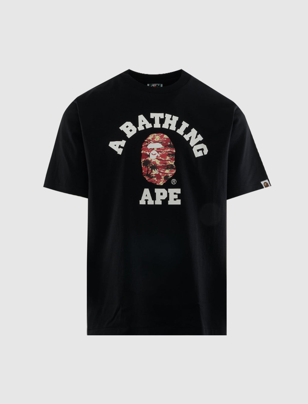 Palm Tree Camo College Tee A bathing ape – Гарантія оригінальності – боковий вид