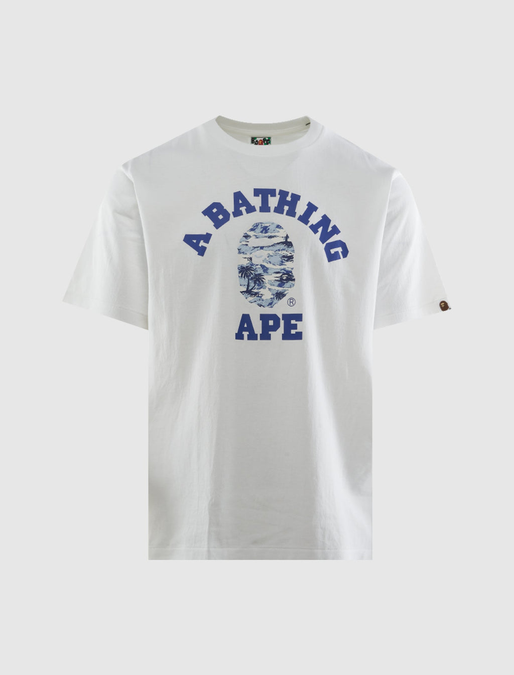 Palm Tree Camo College Tee A bathing ape – Гарантія оригінальності – боковий вид