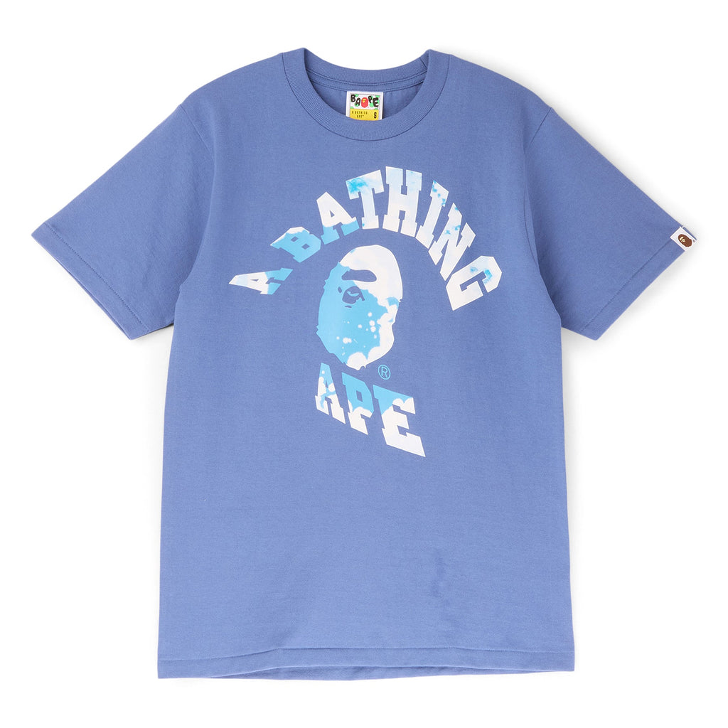 Оригінальна Tie Dye Twist College Tee A bathing ape – боковий вид