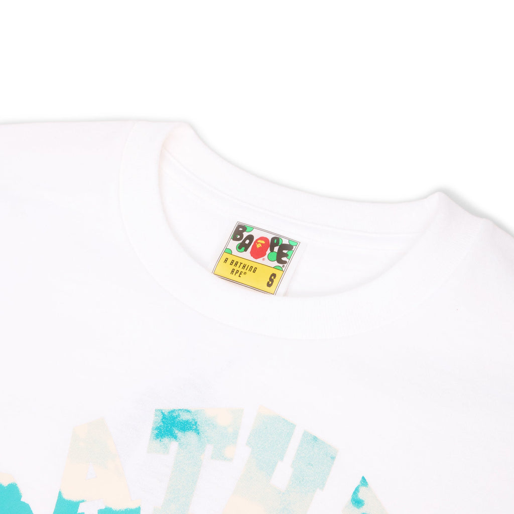 Оригінальна Tie Dye Twist College Tee A bathing ape – детальний вид